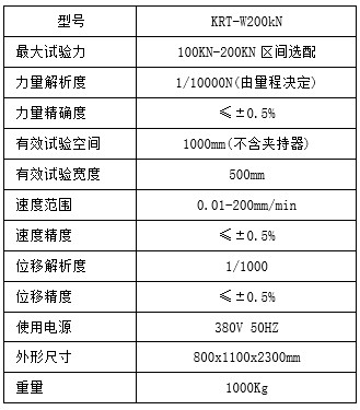 200kN万能材料试验机(图1)