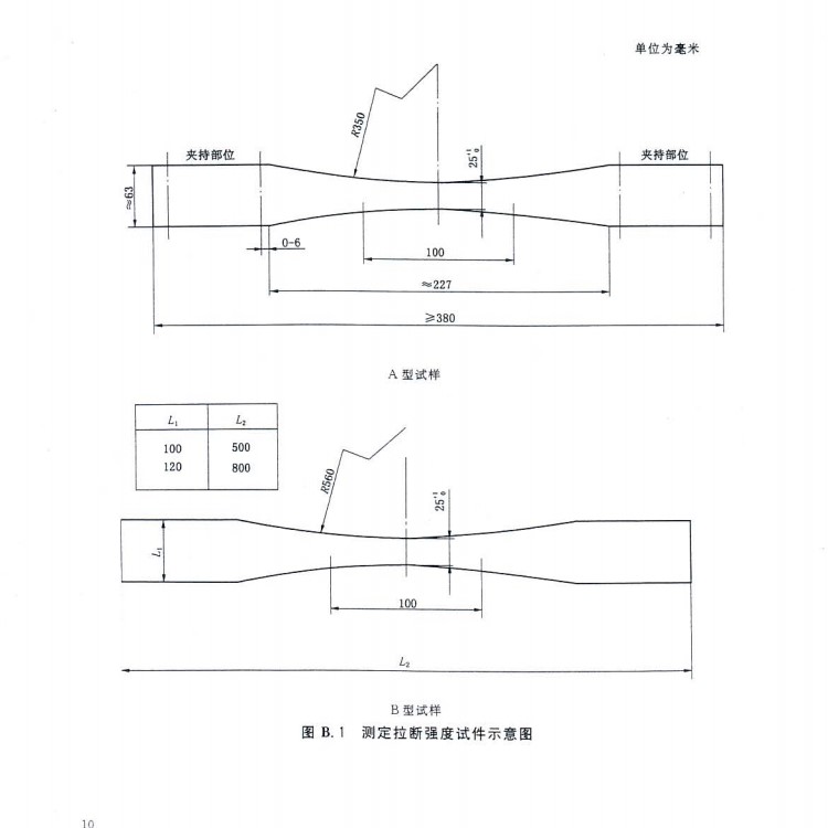 煤炭输送带哑铃裁刀(图1) 煤炭输送带哑铃裁刀(图1)